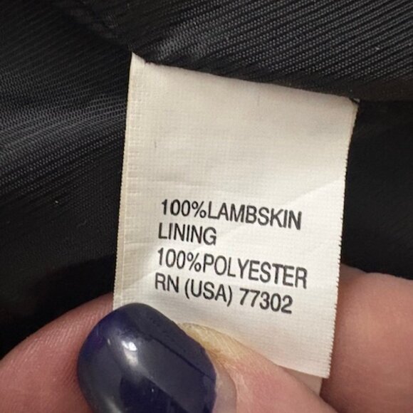 Zara leather moto jacket - Picture 5 of 7